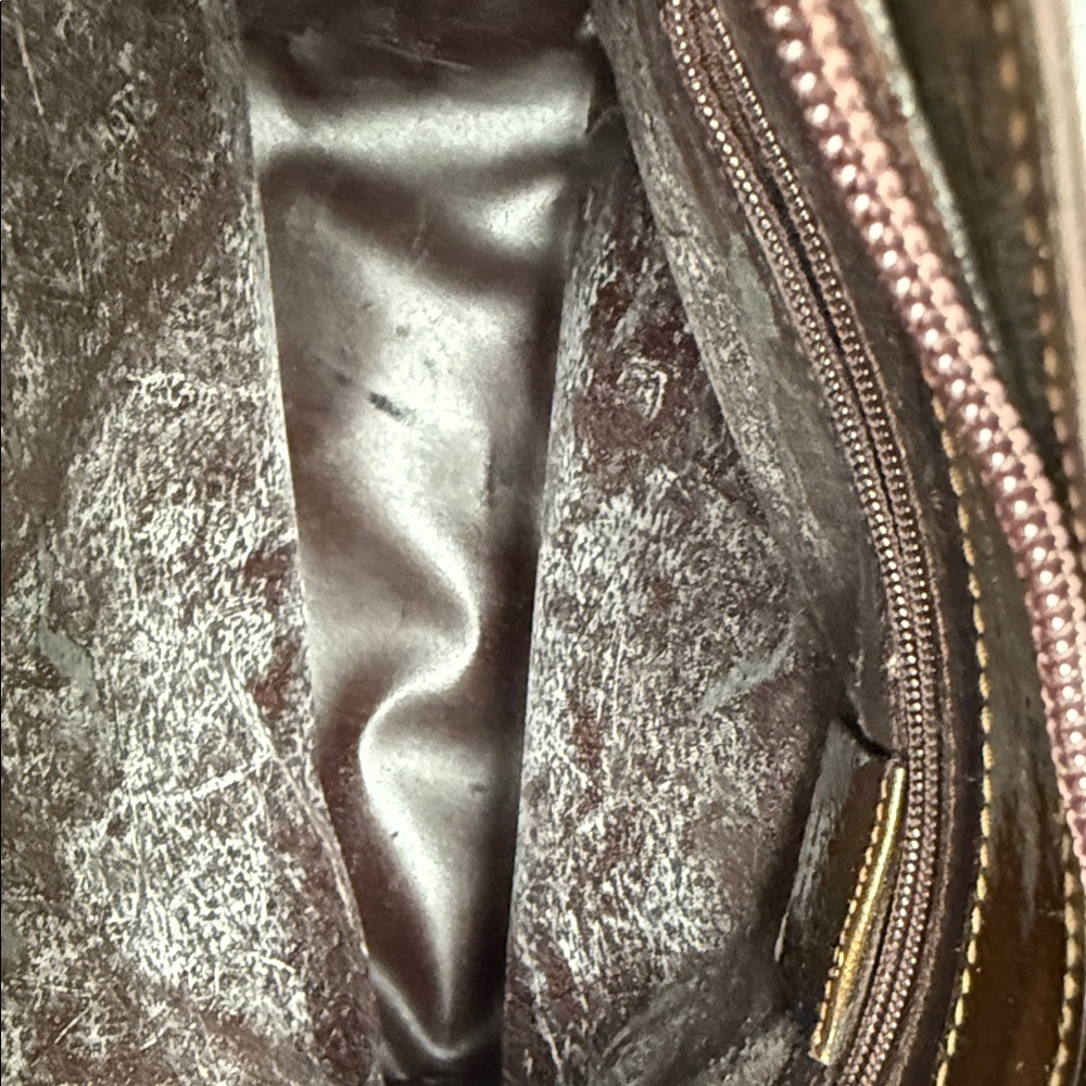 Gucci Dark Brown Patent Leather Bamboo Handle Hobo Bag Tom Ford - Picture 7 of 8